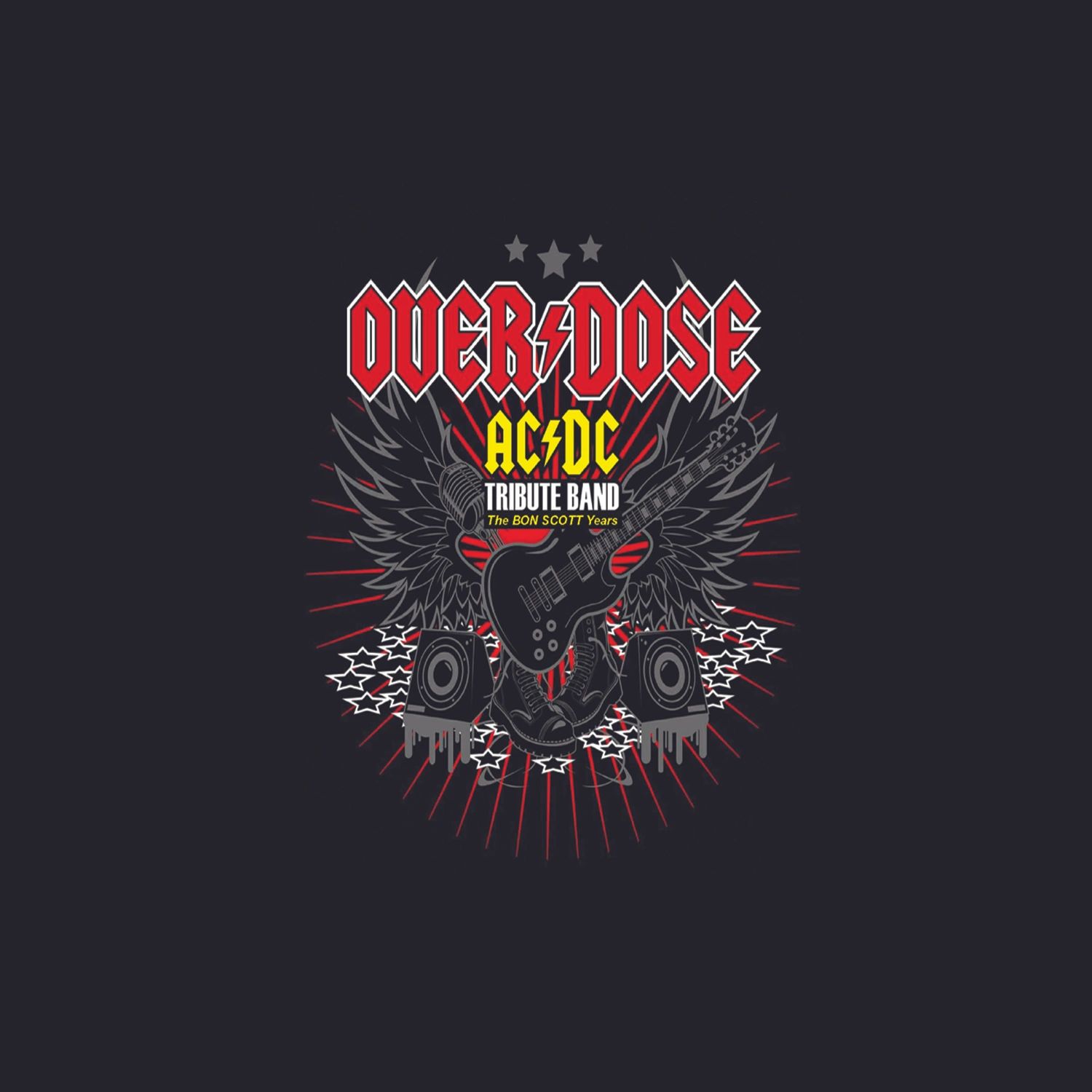 OVERDOSE BAND "Overdose" Montreal's Ultimate Ac/Dc Tribute Dedicated